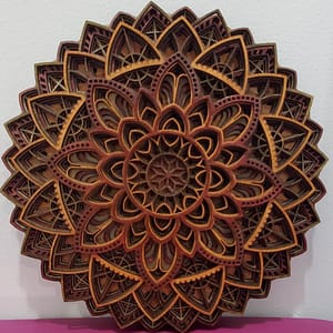 3D Mandala Artwork