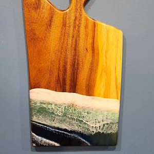 Epoxy Beach Cutting Board/Paddle