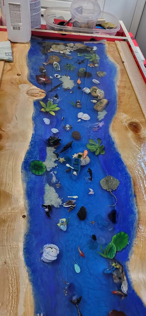 Epoxy Computer Desk - Image 2