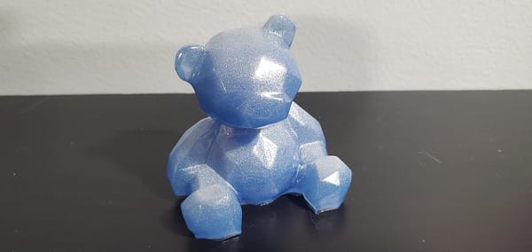 Epoxy Bear - Blue