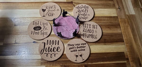 Set of Wine Coasters