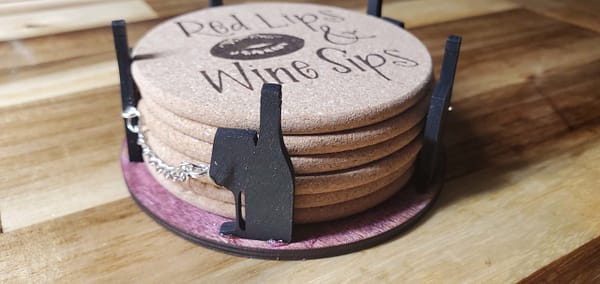 Wine Coaster Tray