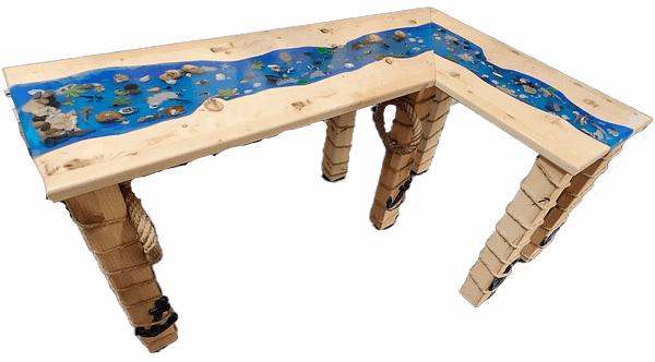 Epoxy Computer Desk