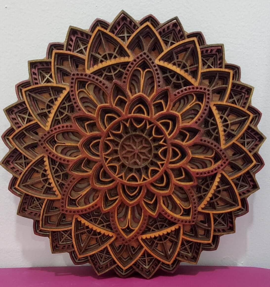 3D Mandala – Round - This and That Engravings