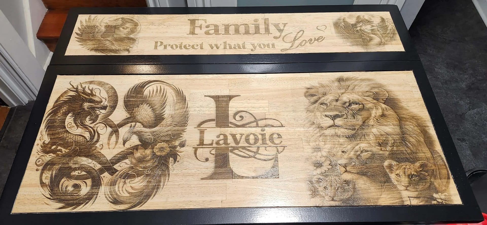 Laser Engraved Table Top - Image 9