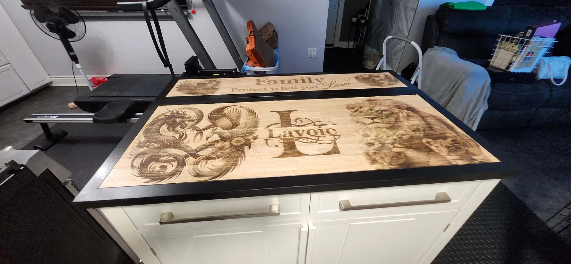 Laser Engraved Table Top - Image 4